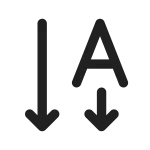 Text Direction Vertical SVG Icon
